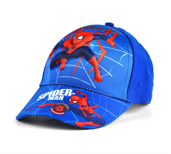 Spiderman cap blue